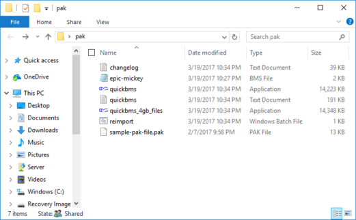 quickbms doesnt find .bundle files